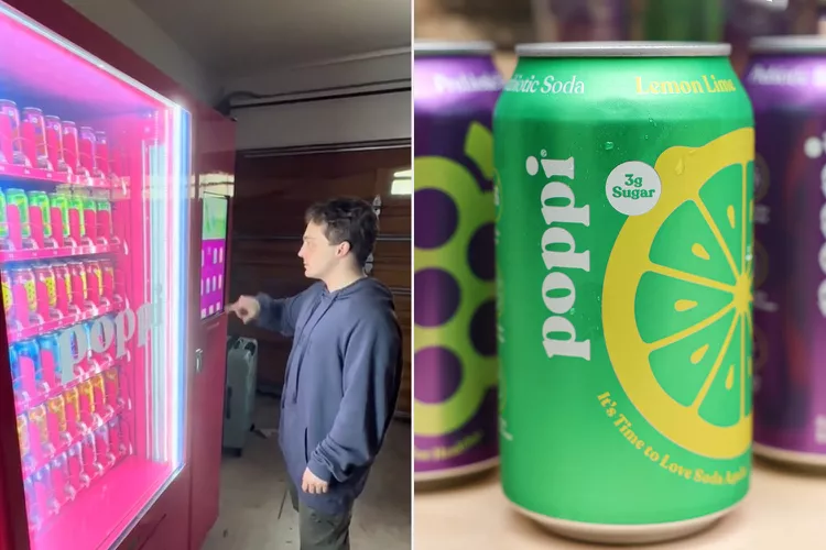 Máquina expendedora Poppi a influencers – caso viral polémico